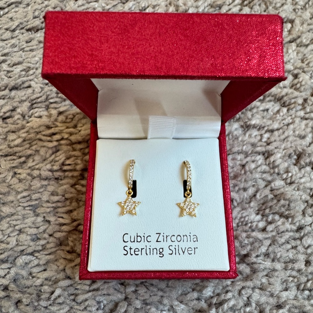 Nanette Lepore Sterling Silver Star Earrings